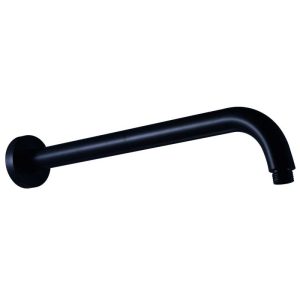 ARM SHOWER LUX OVERHEAD BLK