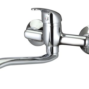 Borras Single Lever Solid Sink Mixer Wall Type