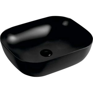Lave Pauline Counter Basin Black 485X395X145mm