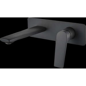SL220VIWB -VITA WALL MOUNTED BASIN MIXER DOUBLE BLACK