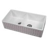 BELFAST DOUBLE BUTLER BASIN 895 x 455 x 230mm Code: BELFD952 Soild Composite