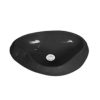 MILLSTONE BASIN BLACK SOLID COMPOSITE 560X400X150MM