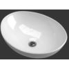 BAS-BET-CTOP-WH-014 NORI COUNTER TOP BASIN 420*320*140MM NTH/NOF - WHIT