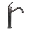 WATERFLOW TALL PILLAR MIXER BLACK 230X65X340MM
