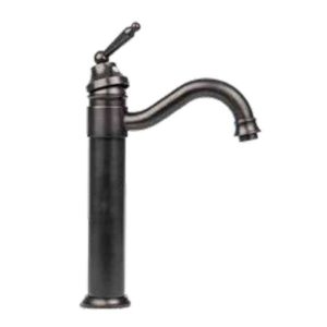 WATERFLOW TALL PILLAR MIXER BLACK 230X65X340MM