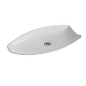 WAVE BASIN CERAMIC 700X380X130MM