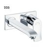 31086000 HG Metris 2-HOLE CONCEALED BASIN MIXER LONG CHROME FINISHING SET