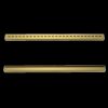 MEISSEN REVERSIBLE SHOWER CHANNEL 600MM SATIN BRASS MBSC600SB
