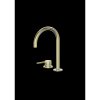 101 0000 VD BLG VITRUVIUS SINGLE LEVER DECK MOUNTED BASIN MIXER WITH DECK TYPE SPOUT 277MM BRUSHED LIGHT GOLD