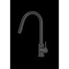 101 1400 VD S VITRUVIUS DANUBE PULL OUT KITCHEN SINK MIXER 2 FUNCTION DECK TYPE MATT BLACK