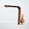 290 1000 BC STEINBERG SERIES 290 BASIN MIXER with pop up waste 1 ¼", projection 150 mm BRUSHED COPPER