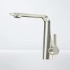 290 1000 BN STEINBERG SERIES 290 BASIN MIXER with pop up waste 1 ¼", projection 150 mm BRUSHED NICKEL