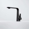 290 1010 S STEINBERG SERIES 290 BASIN MIXER without pop up waste 1 ¼", projection 150 mm MATT BLACK