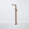 290 1162 BC STEINBERG SERIES 290 FREESTANDING BATH MIXER/HANDSHOWER with ceramic cartridge, intrinsically safe against backflow, with diverter and hand shower, projection 220 mm BRUSHED COPPER