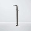 290 1162 BGM STEINBERG SERIES 290 FREESTANDING BATH MIXER/HANDSHOWER with ceramic cartridge, intrinsically safe against backflow, with diverter and hand shower, projection 220 mm BRUSHED GUNMETAL