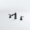 350 2000 S STEINBERG SERIES 350 3 PIECE SURFACE MOUNT WASH BASIN FAUCET MATT BLACK