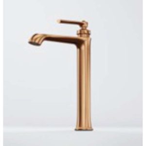 350 1700 BC STEINBERG SERIES 350 TALL WASH BASIN FAUCET BRUSHED COPPER 325MM