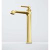350 1700 BG STEINBERG SERIES 350 TALL WASH BASIN FAUCET BRUSHED GOLD 325MM
