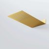 390 1620 BG STEINBERG SERIES 390 ULTRA THIN 2MM RAIN SHOWER 430X200MM BRUSHED GOLD