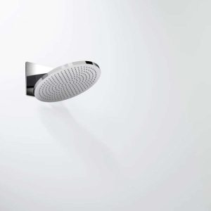 390 5650 STEINBERG WALL RAIN SHOWER PANEL with direct wall connection ( ½" male thread), with Easy Clean CHROME 250MM