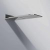 390 5662 STEINBERG WALL RAIN 2 FUNCTION SHOWER PANEL 600X250MM POLISHED STAINLESS STEEL
