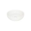 440 6115 W STEINBERG SOLID SURFACE ROUND COUNTERTOP BASIN WHITE 400X130MM