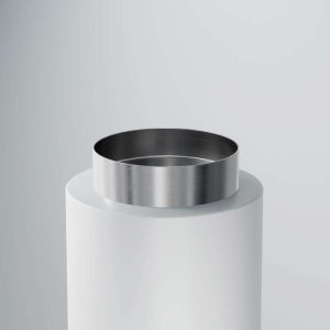 442 6020 BS STEINBERG STAINLESS STEEL COUNTERTOP BASIN BRUSHED STEEL 400X110MM NO OVERFLOW FREEFLOW WASTE