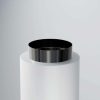 442 6020 BGM STEINBERG STAINLESS STEEL COUNTERTOP BASIN BRUSHED GUNMETAL 400X110MM NO OVERFLOW FREEFLOW WASTE