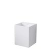 443 7180 W STEINBERG WALL MOUNT BASIN WITH DRAWER TAPHOLE AND OVERFLOW 400X400X500MM