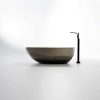 489 8010 30 STEINBERG POLYRESIN FREESTANDING BATH GRAPHITE INC. WASTE 1680X550X850MM