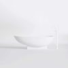 490 8400 W STEINBERG FREESTANDING BATH SOLID SURFACE 1800X520X590MM MATT WHITE