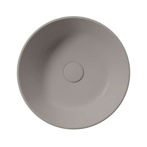 942605 KUBE X 400 DIAMETER ROUND COUNTERTOP BASIN NO OVERFLOW MATT TORTORA