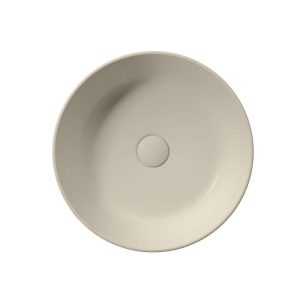 942608 KUBE X 400 DIAMETER ROUND COUNTERTOP BASIN NO OVERFLOW CRETA