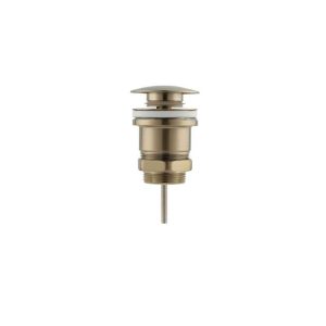 101 2330 VD BLG UNIVERSAL BASIN/BATH POP UP WASTE 32-40MM BRUSHED LIGHT GOLD
