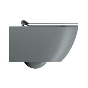 881504 GSI PURA WALL HUNG PAN SWIRLFLUSH SLIM SOFT CLOSE SEAT MATT AGAVE